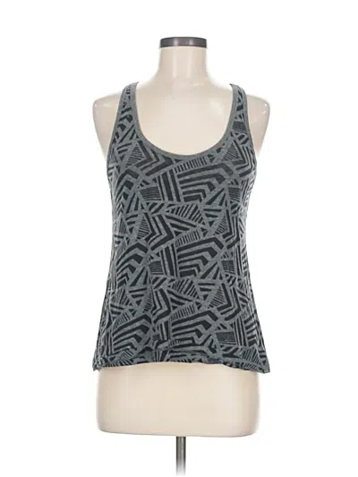 Pre-owned Active By Old Navy Sleeveless Top Gray Halter Neckline Tops