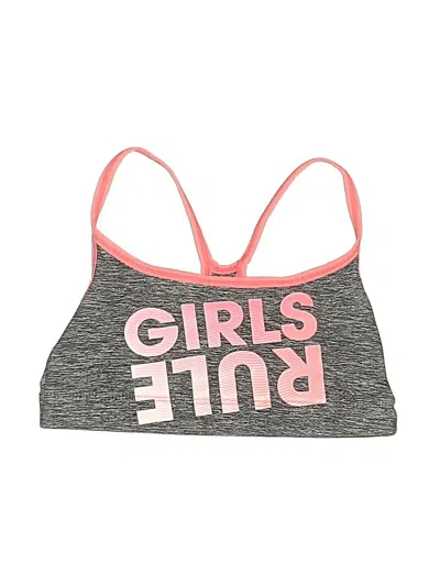 Pre-owned Active By Old Navy Kids' Sleeveless Top Gray Halter Neckline Tops
