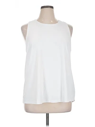 Pre-owned Active By Old Navy Sleeveless Top White Halter Neckline Tops