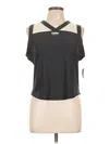 Active By Old Navy Sleeveless T-shirt In Black