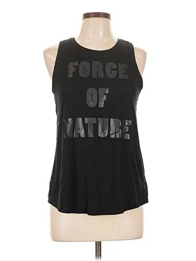 Pre-owned Active By Old Navy Sleeveless T-shirt In Black