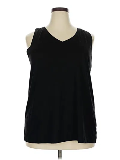 Pre-owned Active By Old Navy Sleeveless T-shirt In Black
