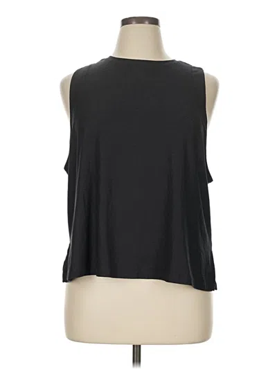 Pre-owned Active By Old Navy Sleeveless T-shirt In Black