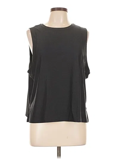 Pre-owned Active By Old Navy Sleeveless T-shirt In Gray
