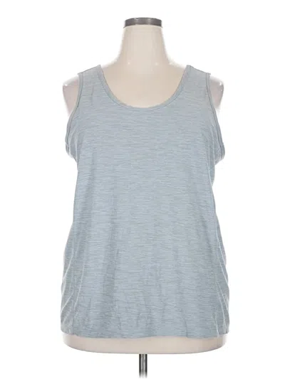 Pre-owned Active By Old Navy Sleeveless T-shirt In Gray