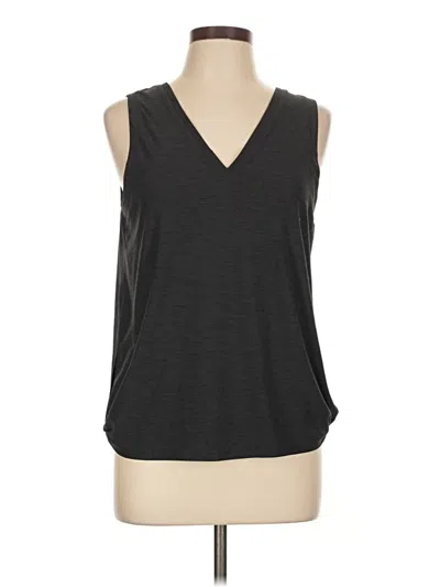 Pre-owned Active By Old Navy Sleeveless T-shirt In Gray