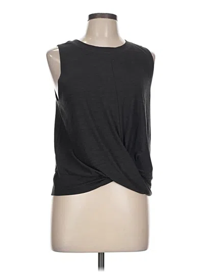 Pre-owned Active By Old Navy Sleeveless T-shirt In Gray