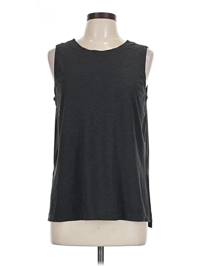 Pre-owned Active By Old Navy Sleeveless T-shirt In Gray