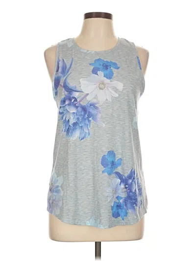 Pre-owned Active By Old Navy Sleeveless T-shirt In Gray