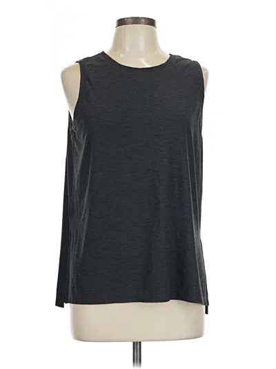 Pre-owned Active By Old Navy Sleeveless T-shirt In Gray