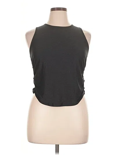 Pre-owned Active By Old Navy Sleeveless T-shirt In Gray