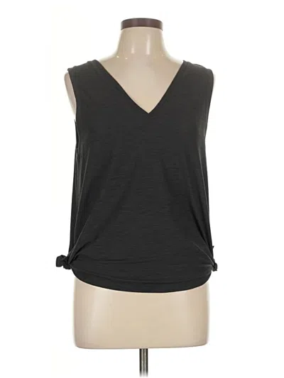 Pre-owned Active By Old Navy Sleeveless T-shirt In Gray
