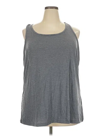 Pre-owned Active By Old Navy Sleeveless T-shirt In Gray