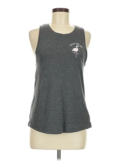 Pre-owned Active By Old Navy Sleeveless T-shirt In Gray