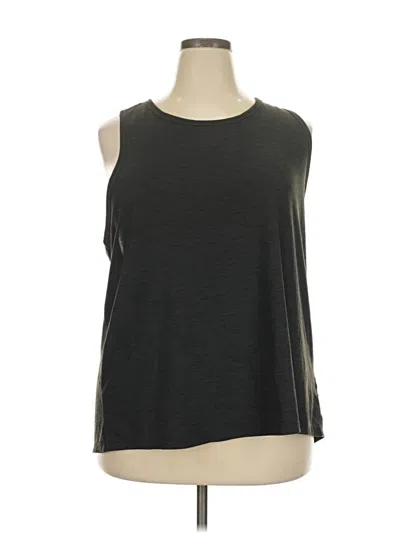 Pre-owned Active By Old Navy Sleeveless T-shirt In Gray