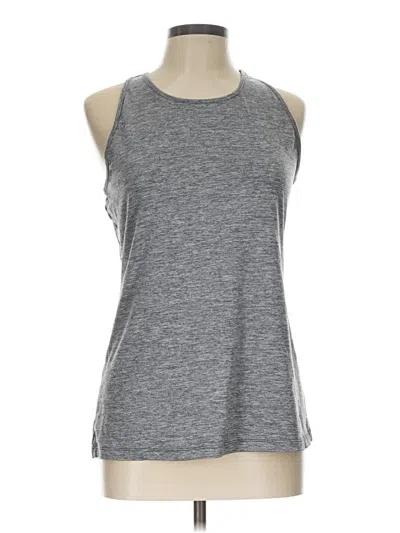 Pre-owned Active By Old Navy Sleeveless T-shirt In Gray