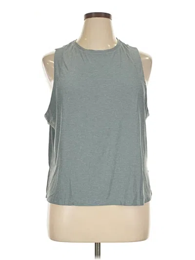 Pre-owned Active By Old Navy Sleeveless T-shirt In Gray