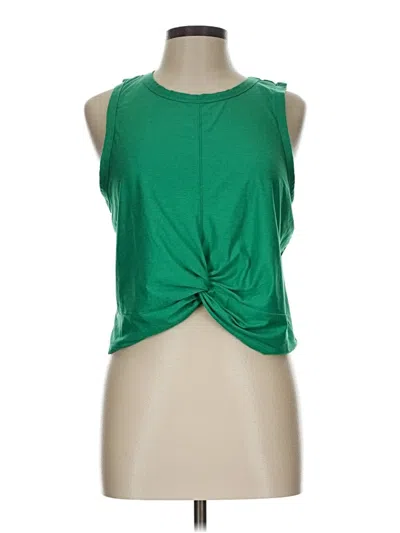 Pre-owned Active By Old Navy Sleeveless T-shirt In Green