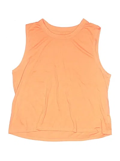 Pre-owned Active By Old Navy Kids' Sleeveless T-shirt In Orange