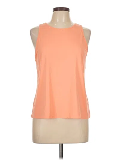 Pre-owned Active By Old Navy Sleeveless T-shirt In Orange