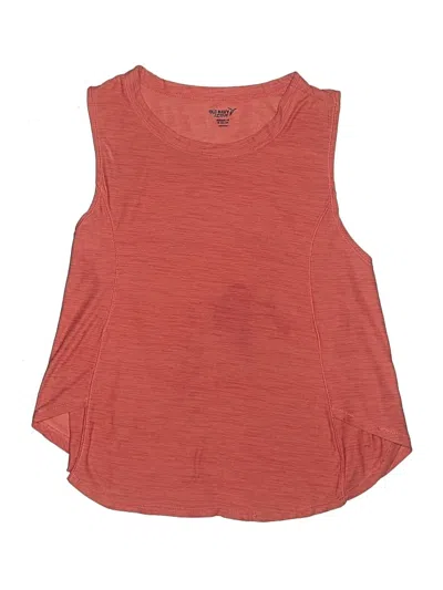 Pre-owned Active By Old Navy Kids' Sleeveless T-shirt In Pink