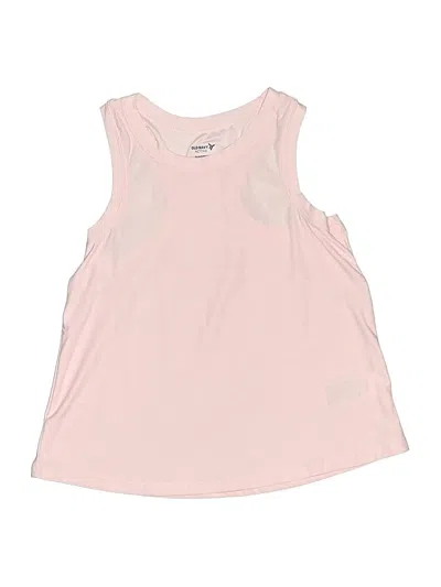 Pre-owned Active By Old Navy Kids' Sleeveless T-shirt In Pink