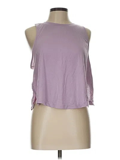 Pre-owned Active By Old Navy Sleeveless T-shirt In Purple