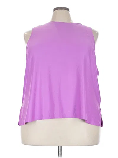 Pre-owned Active By Old Navy Sleeveless T-shirt In Purple