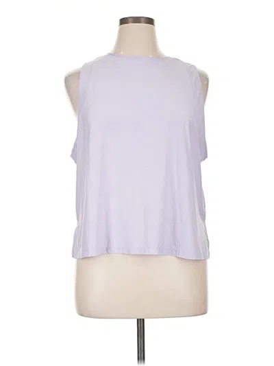 Pre-owned Active By Old Navy Sleeveless T-shirt In Purple
