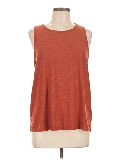 Pre-owned Active By Old Navy Sleeveless T-shirt In Red