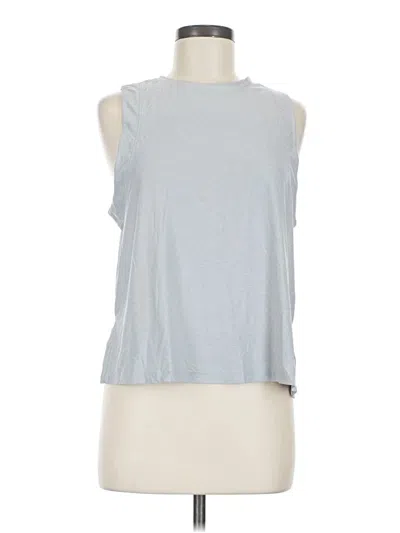 Pre-owned Active By Old Navy Sleeveless T-shirt In Silver