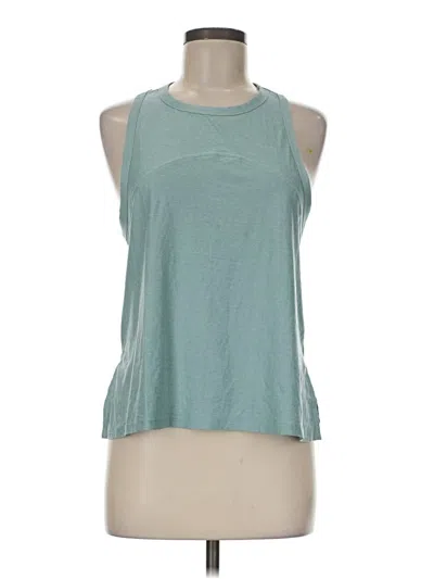 Pre-owned Active By Old Navy Sleeveless T-shirt In Teal