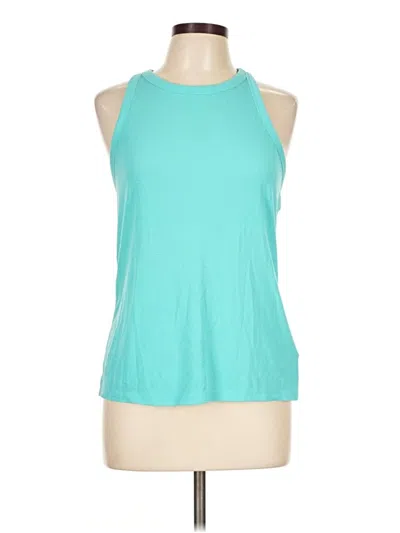 Pre-owned Active By Old Navy Sleeveless T-shirt In Teal