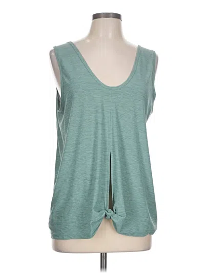 Pre-owned Active By Old Navy Sleeveless T-shirt In Teal