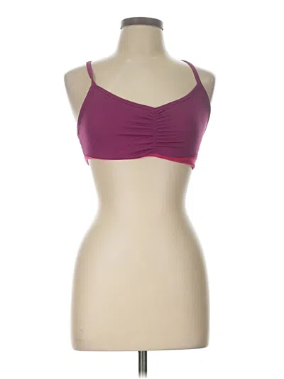 Pre-owned Active By Old Navy Sports Bra In Burgundy