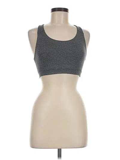 Pre-owned Active By Old Navy Sports Bra In Gray