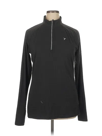 Pre-owned Active By Old Navy Sweatshirt In Black