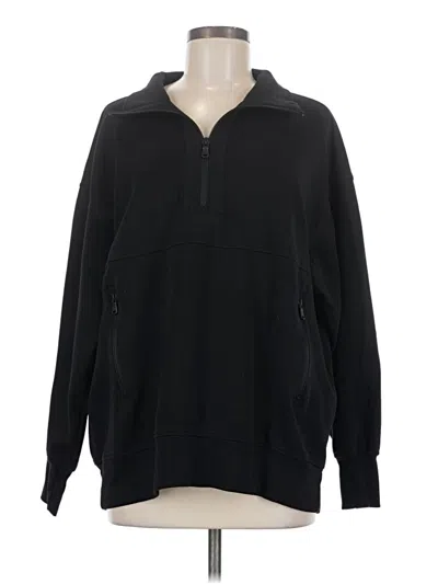 Pre-owned Active By Old Navy Sweatshirt In Black