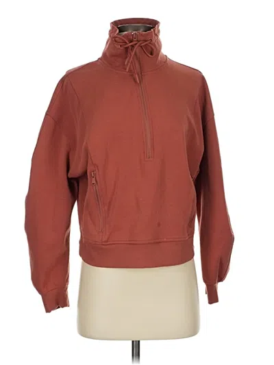 Pre-owned Active By Old Navy Sweatshirt In Brown