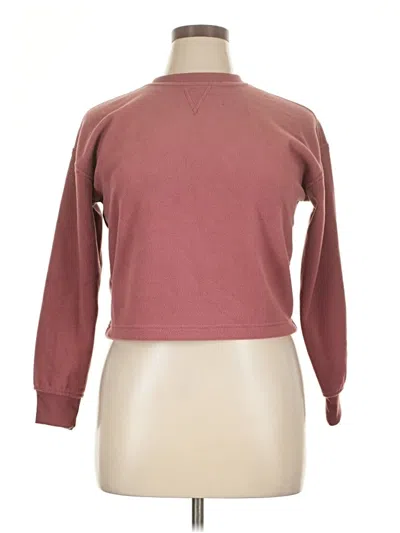 Pre-owned Active By Old Navy Sweatshirt In Burgundy