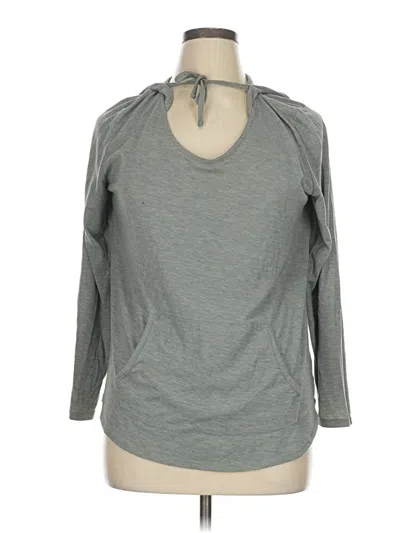 Pre-owned Active By Old Navy Sweatshirt In Gray
