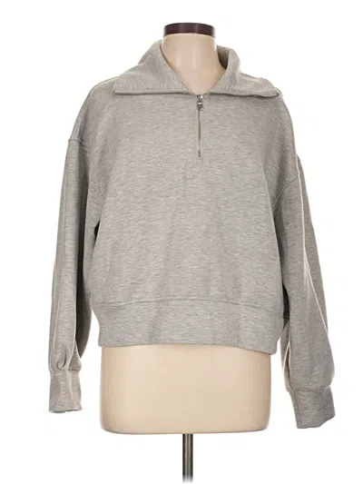 Pre-owned Active By Old Navy Sweatshirt In Gray