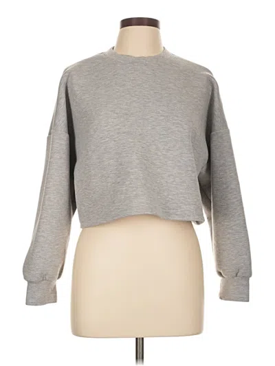 Pre-owned Active By Old Navy Sweatshirt In Gray