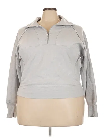 Pre-owned Active By Old Navy Sweatshirt In Gray