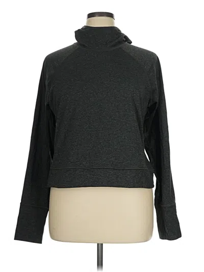 Pre-owned Active By Old Navy Sweatshirt In Gray