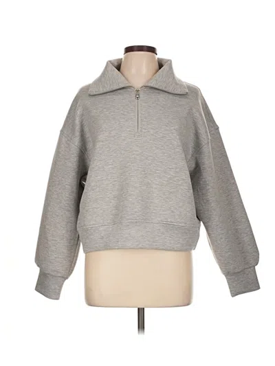 Pre-owned Active By Old Navy Sweatshirt In Gray