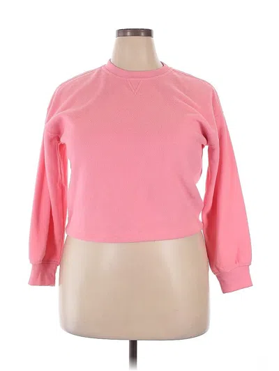 Pre-owned Active By Old Navy Sweatshirt In Pink