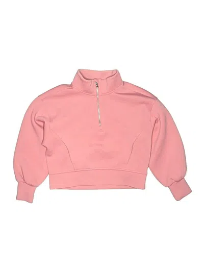 Pre-owned Active By Old Navy Kids' Sweatshirt In Pink