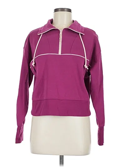 Pre-owned Active By Old Navy Sweatshirt In Purple