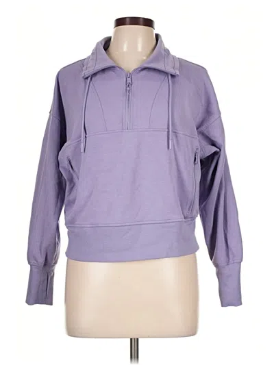 Pre-owned Active By Old Navy Sweatshirt In Purple